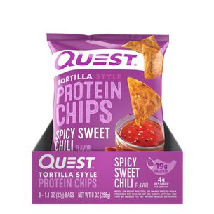 Tortilla Style Protein Chips - Spicy Sweet Chili &#40;8 Bags&#41; Spicy Sweet Chili | GNC